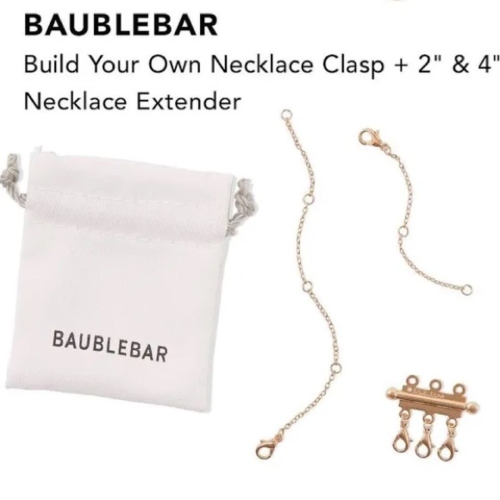Baublebar build your own necklace clasp and extenders